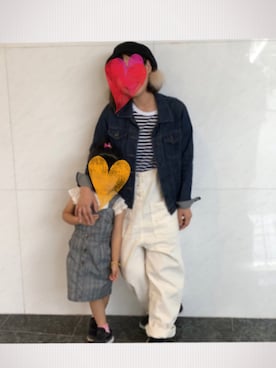 「Another Edition（アナザーエディション）のアイテム（ハンチング/ベレー帽）」を使った、mikiiiiiさん（レディース・152cm）の秋コーディネート