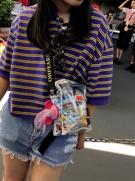 ショルダーバッグを使った 夏ディズニー のレディース人気ファッションコーディネート Wear
