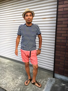 「夏フェス」｜「アイテム（腕時計）」を使った、naoさん（メンズ・171cm）の夏コーディネート