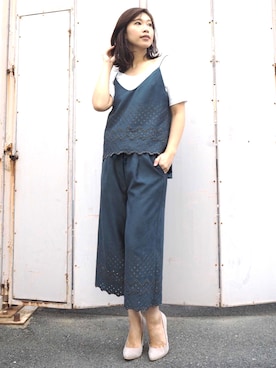 「ヴェロフォンナ」｜Re.Verofonnaさん（レディース・161cm）の冬コーディネート