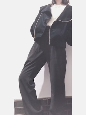 「REDYAZEL（レディアゼル）のアイテム（その他アウター）」を使った、Sさん（レディース・157cm）の春コーディネート