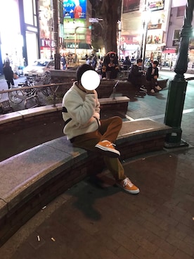 「FUTUR（フューチャー）のアイテム」を使った、Chikaraさん（メンズ・170cm）の春コーディネート