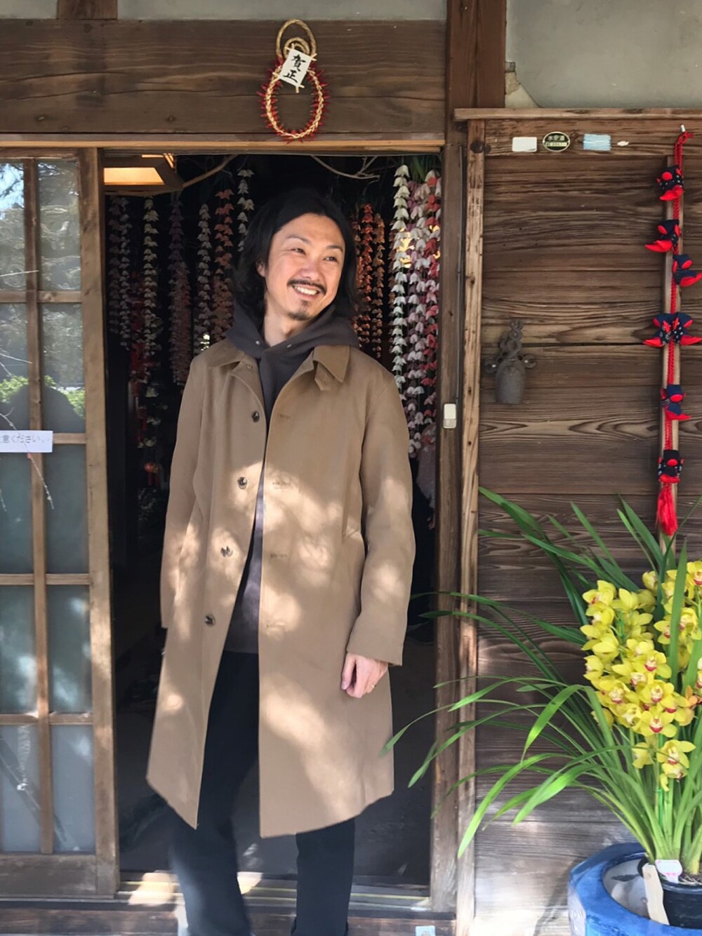 Journey kato｜PHIGVELのステンカラーコートを使ったコーディネート - WEAR