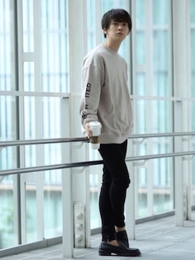 加藤元気さん（メンズ・177cm）の秋コーディネート