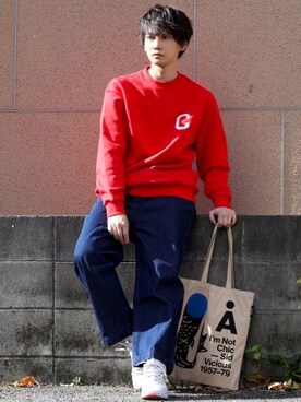 加藤元気さん（メンズ・177cm）の秋コーディネート