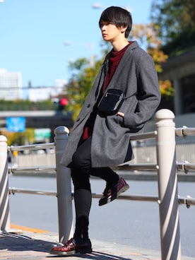 加藤元気さん（メンズ・177cm）の冬コーディネート