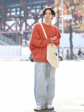 加藤元気さん（メンズ・177cm）の冬コーディネート