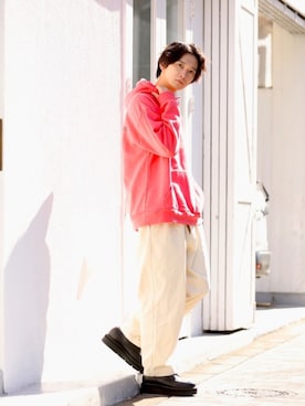 加藤元気さん（メンズ・177cm）の冬コーディネート