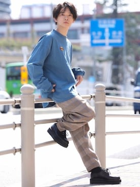 レースアップシューズ のメンズ人気ファッションコーディネート Wear