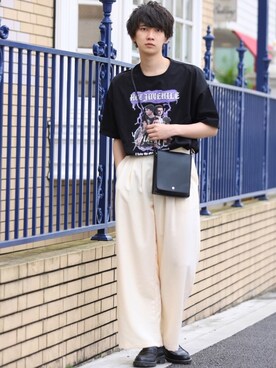 加藤元気さん（メンズ・177cm）の春コーディネート