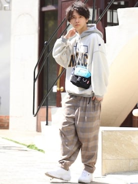 加藤元気さん（メンズ・177cm）の春コーディネート