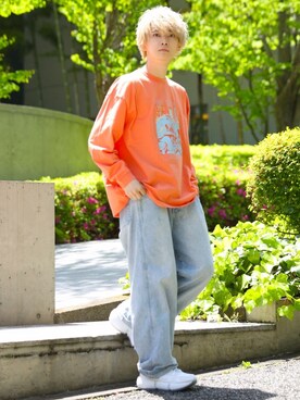 加藤元気さん(メンズ・177cm)の春コーディネート