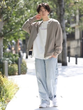 加藤元気さん（メンズ・177cm）の春コーディネート