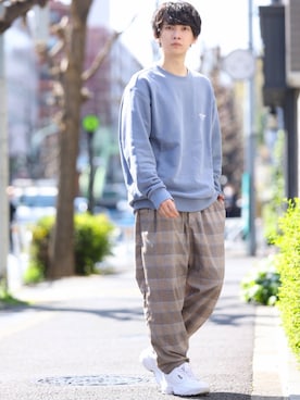 加藤元気さん（メンズ・177cm）の春コーディネート