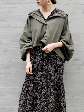 「SHEL’TTER（シェルター）のアイテム（アクセサリー）」を使った、silkyさん（レディース・165cm）の夏コーディネート