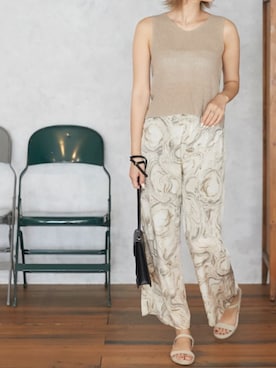 「Silky（シルキー）のアイテム」を使った、silkyさん（レディース・165cm）の夏コーディネート