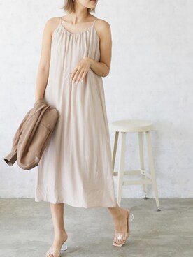 「Silky（シルキー）のアイテム」を使った、silkyさん（レディース・165cm）の夏コーディネート