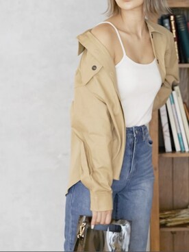 「Silky（シルキー）のアイテム」を使った、silkyさん（レディース・165cm）の夏コーディネート