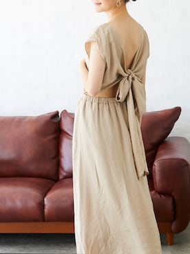 「Silky（シルキー）のアイテム」を使った、silkyさん（レディース・165cm）の夏コーディネート