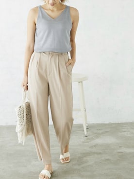 「Silky（シルキー）のアイテム」を使った、silkyさん（レディース・165cm）の夏コーディネート