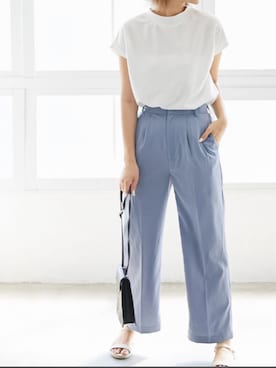 「Silky（シルキー）のアイテム」を使った、silkyさん（レディース・165cm）の夏コーディネート