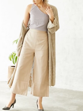 「Silky（シルキー）のアイテム」を使った、silkyさん（レディース・165cm）の夏コーディネート