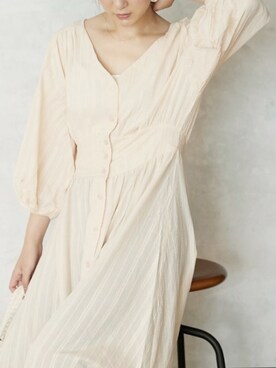 「Silky（シルキー）のアイテム」を使った、silkyさん（レディース・165cm）の夏コーディネート