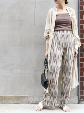 「Silky（シルキー）のアイテム」を使った、silkyさん（レディース・165cm）の夏コーディネート