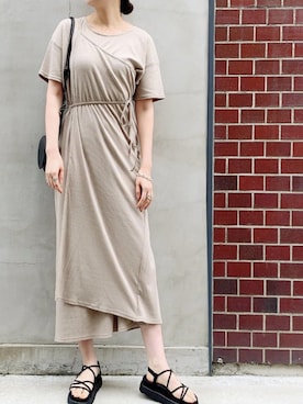 「Silky（シルキー）のアイテム」を使った、silkyさん（レディース・165cm）の夏コーディネート