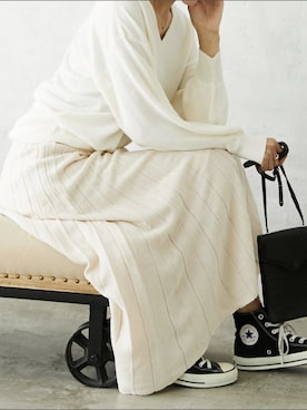 「Silky（シルキー）のアイテム」を使った、silkyさん（レディース・165cm）の秋コーディネート