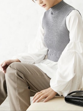 「Silky（シルキー）のアイテム」を使った、silkyさん（レディース・165cm）の秋コーディネート