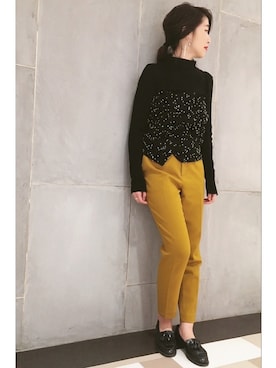 momocoさん（レディース・163cm）の冬コーディネート