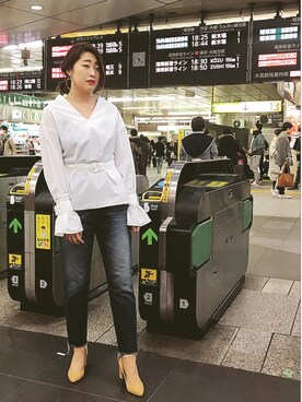 momocoさん（レディース・163cm）の冬コーディネート