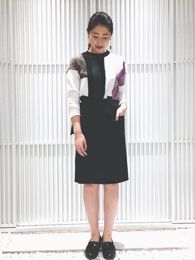 momocoさん（レディース・163cm）の冬コーディネート