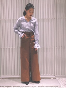 momocoさん（レディース・163cm）の春コーディネート