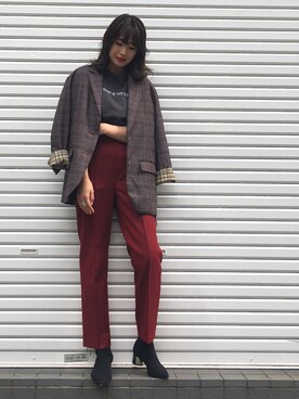 momocoさん（レディース・163cm）の夏コーディネート