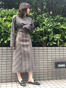 momocoさん（レディース・163cm）の秋コーディネート