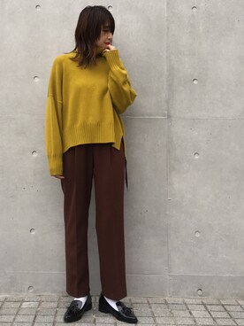 momocoさん（レディース・163cm）の秋コーディネート