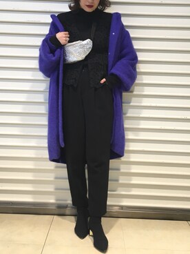 momocoさん（レディース・163cm）の冬コーディネート