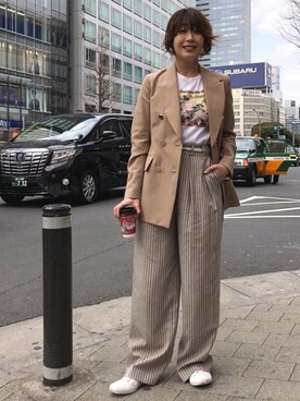 momocoさん（レディース・163cm）の冬コーディネート