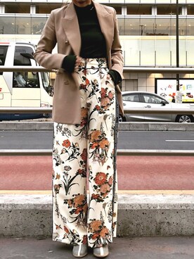 momocoさん（レディース・163cm）の冬コーディネート