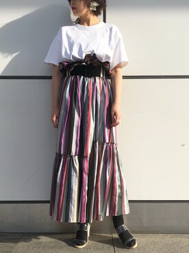 UNITED TOKYO シルクスカート