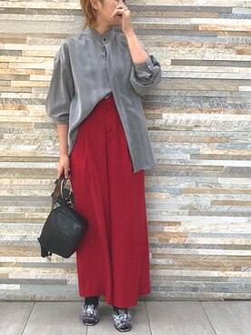 momocoさん（レディース・163cm）の秋コーディネート