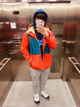 「NIKE ACG（ナイキエィシージー）のアイテム（その他アウター）」を使った、OLEEさん（メンズ・183cm）の冬コーディネート