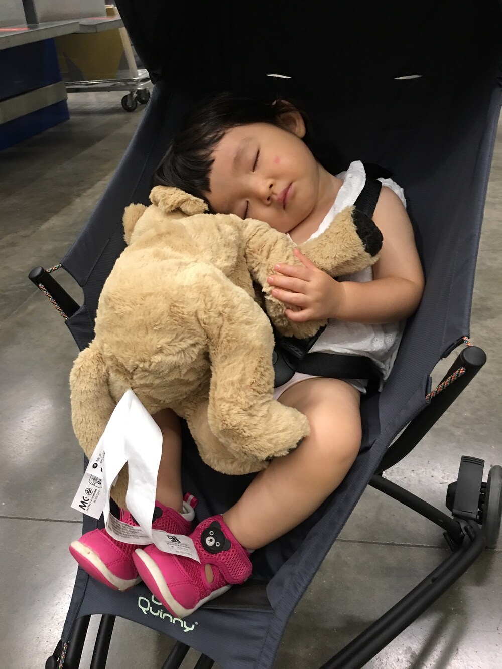 「イケア」｜「IKEAのアイテム（おもちゃ、ベージュ系）」を使った、nana⭐︎🌙さん（キッズ・80cm）の夏コーディネートの1枚目の写真