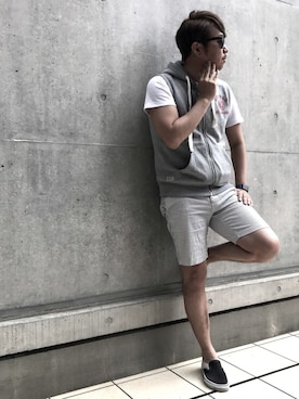 フットゴルファー・コージャ今村⚽️⛳️🇯🇵さん（メンズ・173cm）の春コーディネート