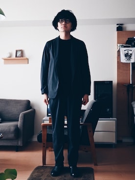 「TEATORA（テアトラ）のアイテム（ジャケット/アウター）」を使った、KIRITANBOさん（メンズ・175cm）の春コーディネート