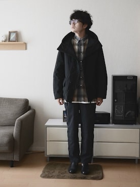 「TEATORA（テアトラ）のアイテム（ジャケット/アウター）」を使った、KIRITANBOさん（メンズ・175cm）の秋コーディネート