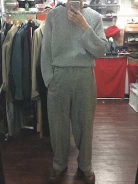 「umit benan（ウミットベナン）のアイテム」を使った、トモミチ  シンドウさん（メンズ・172cm）の秋コーディネート