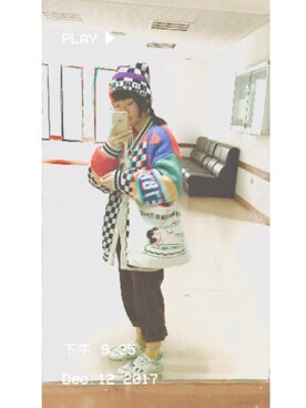 「checkerboard」｜Stephenさん（レディース・150cm）の冬コーディネート